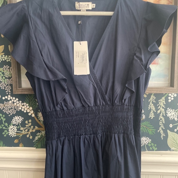 Blue Ruffle Dress - Picture 3 of 3